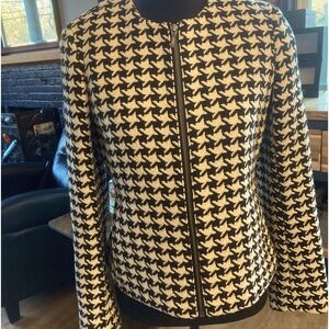 Talbots Houndstooth Blazer